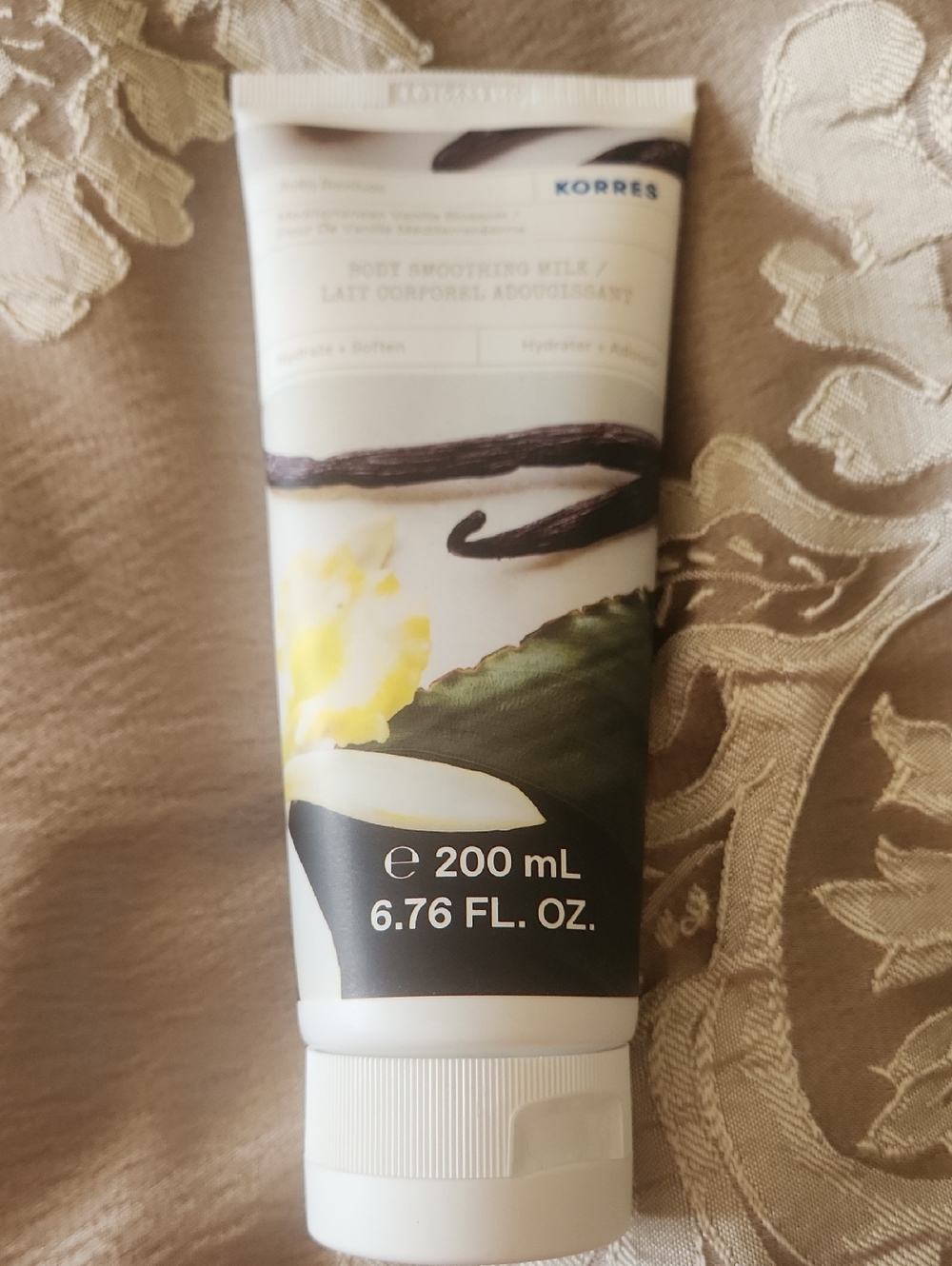 NWT sealed KORRES Body Smoothing Milk Mediterranean Vanilla Blossom Butter